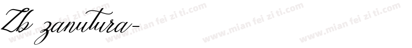 Zb zanutura字体转换